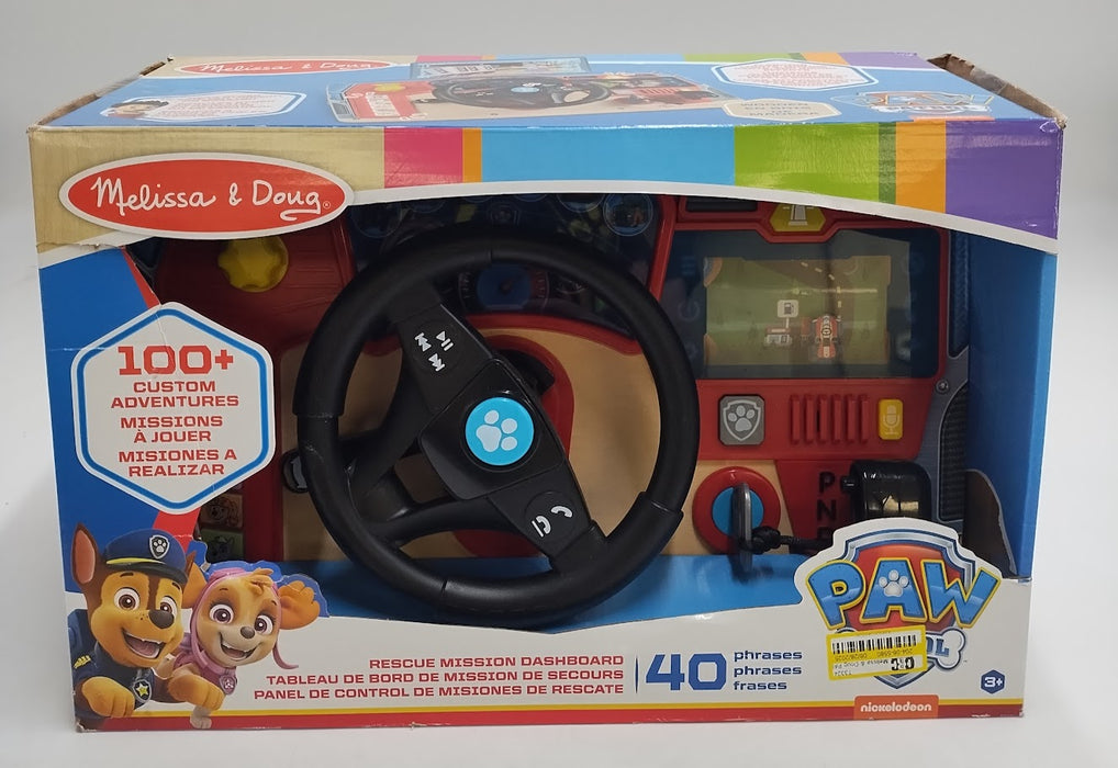 Melissa & Doug PAW Patrol Rescue Mission Wooden Dashboard