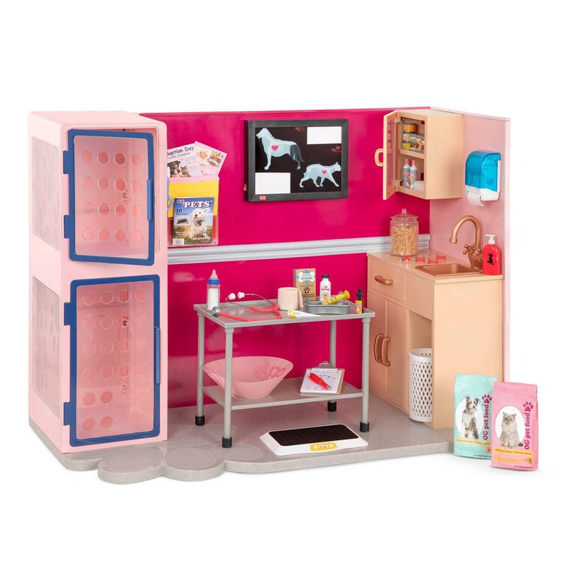 Our Generation Healthy Paws Vet Clinic Playset for 18" Dolls *BRAND NEW IN BOX* (LOCAL PICKUP ONLY)