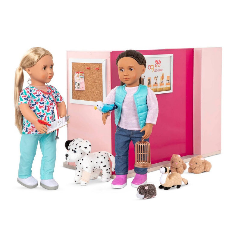 Our Generation Healthy Paws Vet Clinic Playset for 18" Dolls *BRAND NEW IN BOX* (LOCAL PICKUP ONLY)