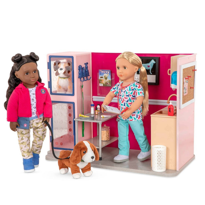 Our Generation Healthy Paws Vet Clinic Playset for 18" Dolls *BRAND NEW IN BOX* (LOCAL PICKUP ONLY)