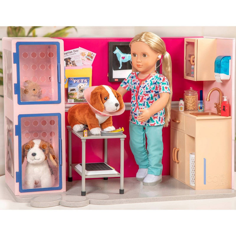 Our Generation Healthy Paws Vet Clinic Playset for 18" Dolls *BRAND NEW IN BOX* (LOCAL PICKUP ONLY)
