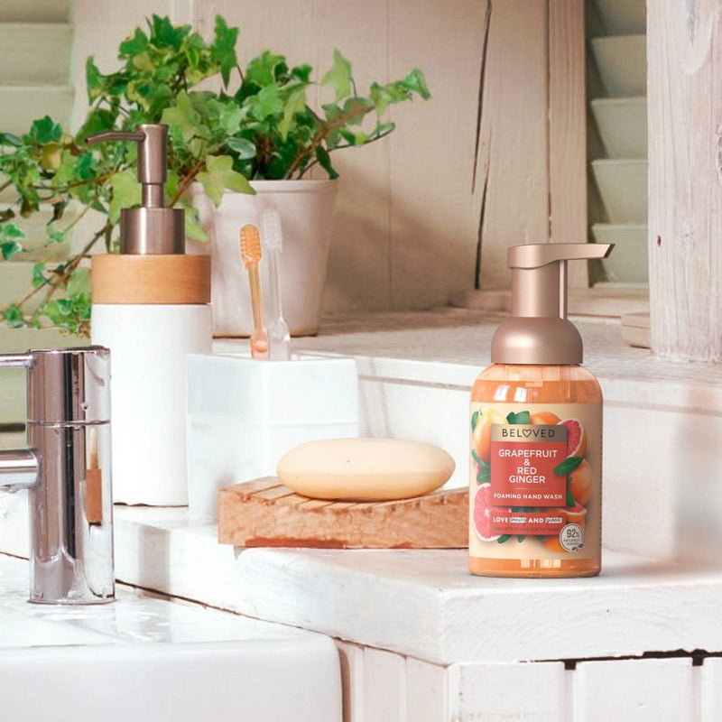 Beloved Grapefruit Oil & Red Ginger Foaming Hand Wash Soap - 8 fl oz