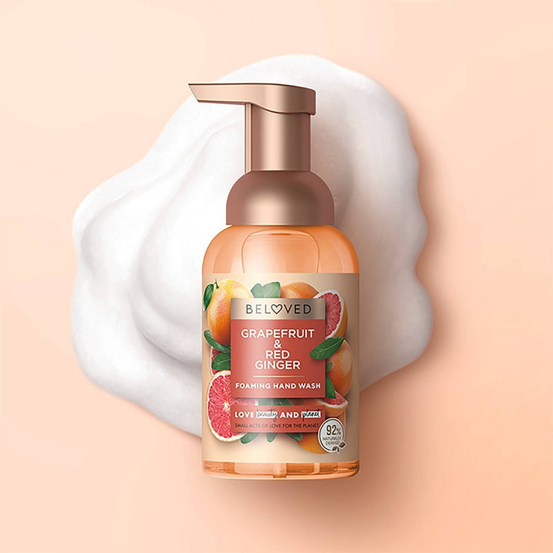 Beloved Grapefruit Oil & Red Ginger Foaming Hand Wash Soap - 8 fl oz