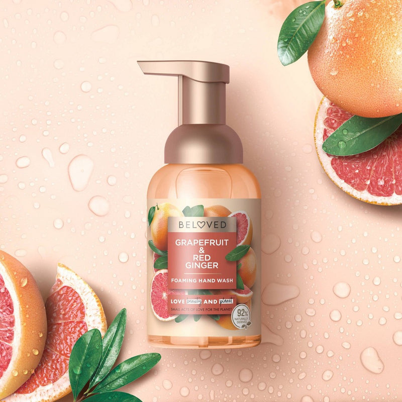 Beloved Grapefruit Oil & Red Ginger Foaming Hand Wash Soap - 8 fl oz