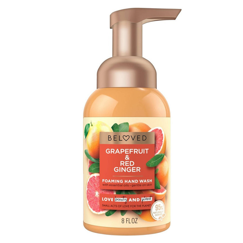 Beloved Grapefruit Oil & Red Ginger Foaming Hand Wash Soap - 8 fl oz
