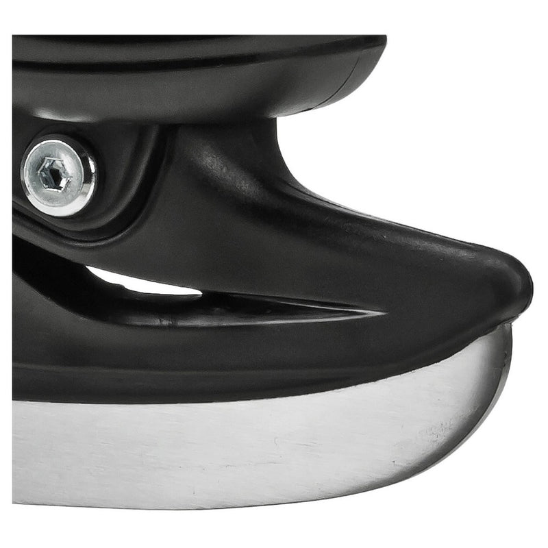 Lake Placid SUMMIT Boys' Adjustable Ice Skate - Black (Small)