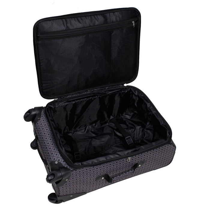 Skyline 4pc Luggage Set - Gray Geo