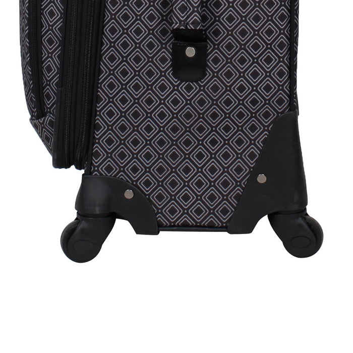 Skyline 4pc Luggage Set - Gray Geo