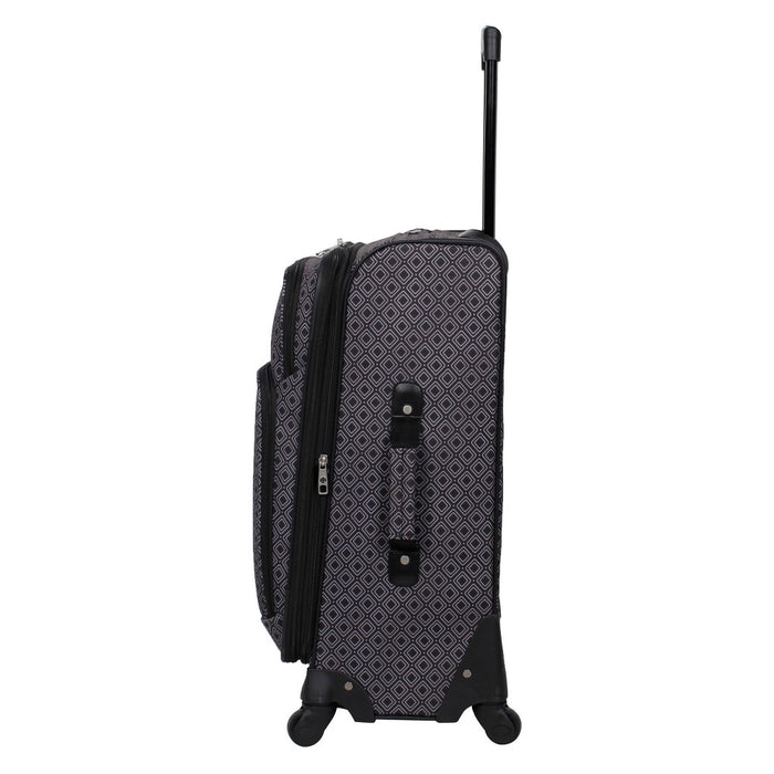 Skyline 4pc Luggage Set - Gray Geo