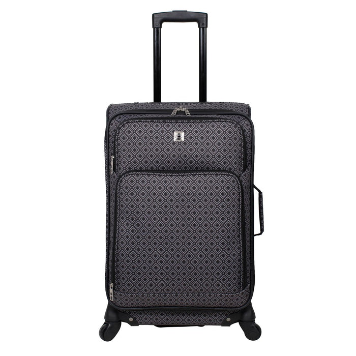Skyline 4pc Luggage Set - Gray Geo