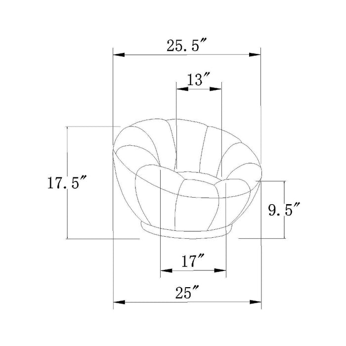 Tulip Chair Pink - Pillowfort (LOCAL PICKUP ONLY)