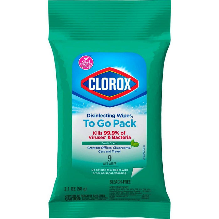 Clorox Disinfecting Wipes Bleach Free Cleaning Wipes - Fresh - 9ct