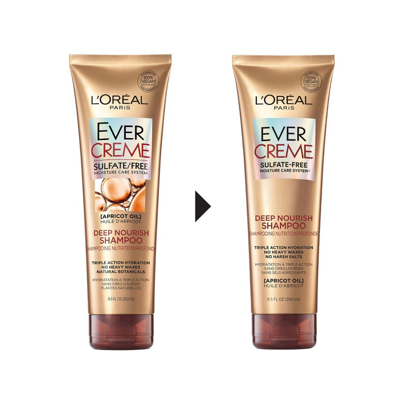 L'Oreal Paris EverCreme Sulfate Free Deep Nourish Shampoo - 8.5 fl oz