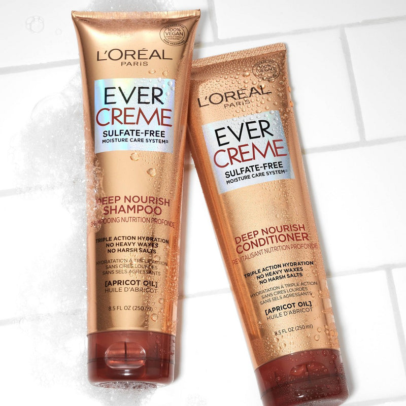 L'Oreal Paris EverCreme Sulfate Free Deep Nourish Shampoo - 8.5 fl oz