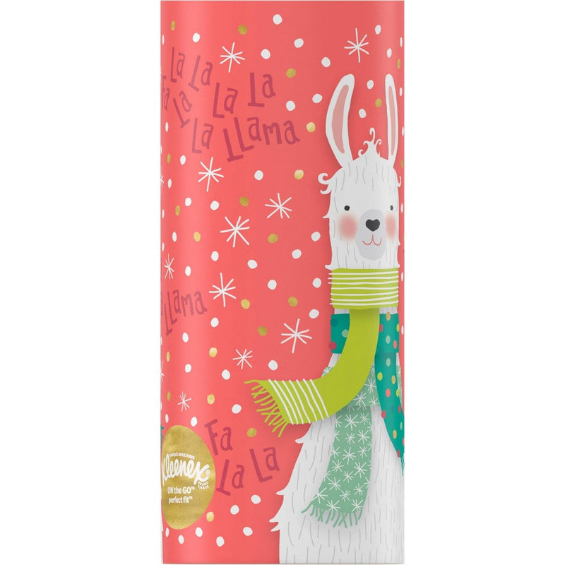 Kleenex Perfect Fit Holiday Facial Tissue - 2pk/50ct