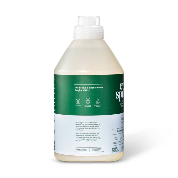 Free & Clear Liquid Laundry Detergent - 100 fl oz - Everspring