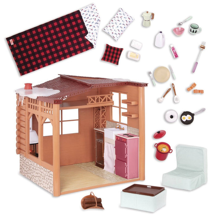 Our Generation Cozy Cabin Dollhouse Playset for 18" Dolls (LOCAL PICKUP ONLY)