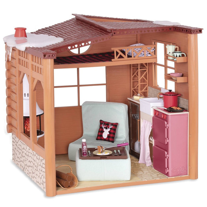 Our Generation Cozy Cabin Dollhouse Playset for 18" Dolls (LOCAL PICKUP ONLY)
