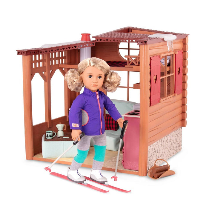 Our Generation Cozy Cabin Dollhouse Playset for 18" Dolls (LOCAL PICKUP ONLY)