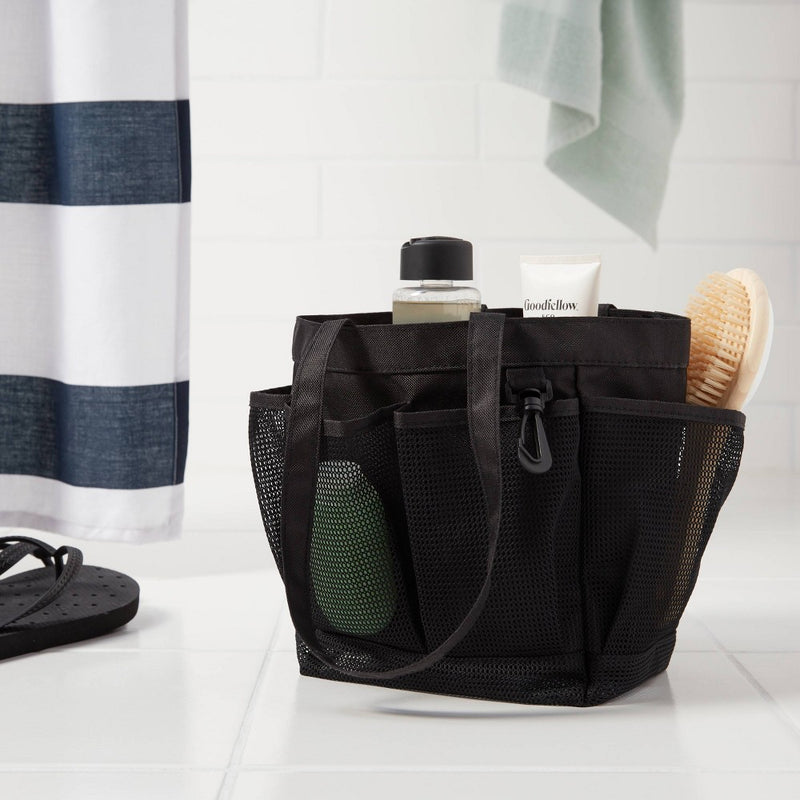 Mesh Shower Caddy Black - Room Essentials