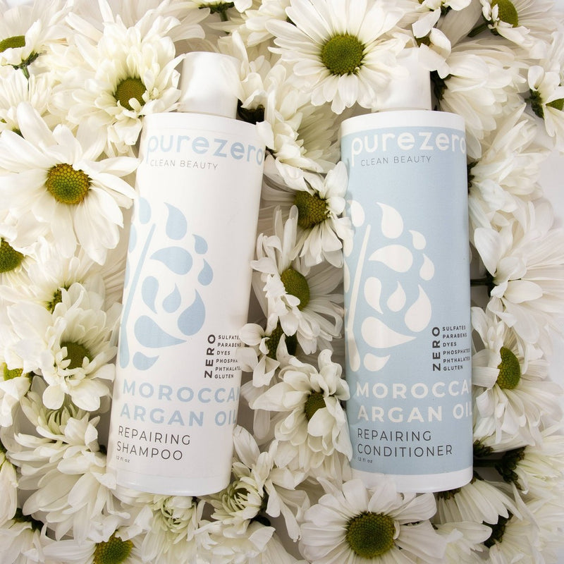 Purezero Moroccan Argan Oil Repairing Shampoo - 12 fl oz