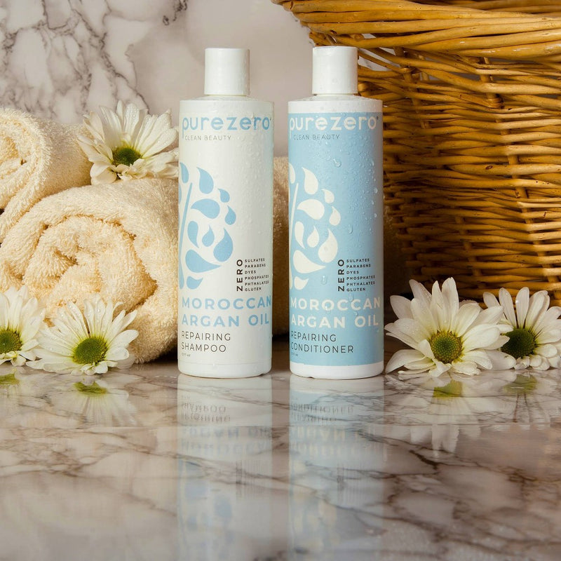 Purezero Moroccan Argan Oil Repairing Shampoo - 12 fl oz