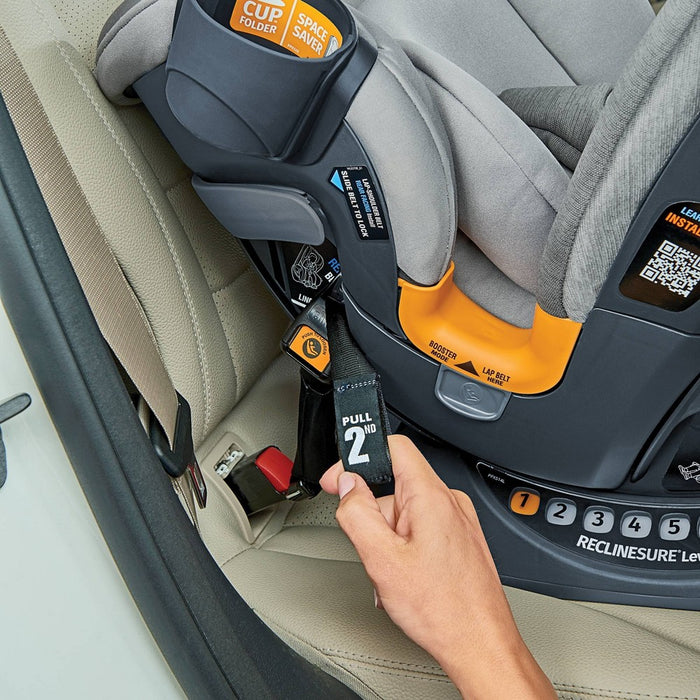 Chicco OneFit ClearTex All-in-One Convertible Car Seat - Slate (LOCAL PICKUP ONLY)