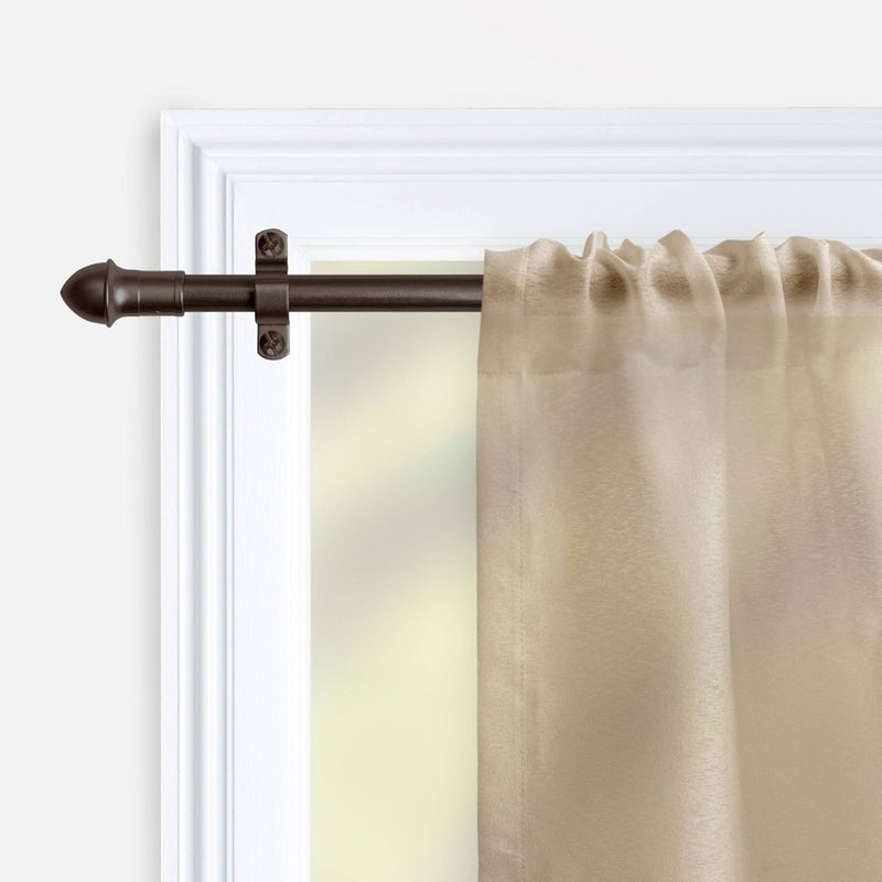 28"-48" Cafe Curtain Rod Bronze - Room Essentials (LOCAL PICKUP ONLY)