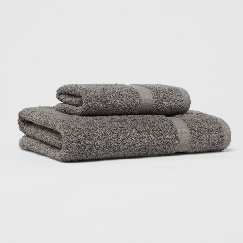 Bath Towel Dark Gray - Room Essentials