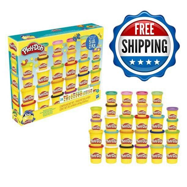 Play-Doh Big Pack of Colors Bulk 28 - 28 Different Colors