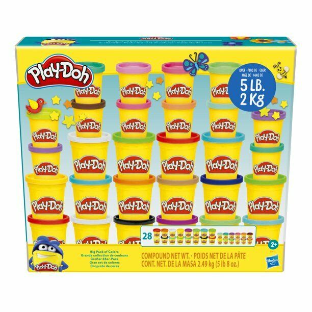 Play-Doh Big Pack of Colors Bulk 28 - 28 Different Colors