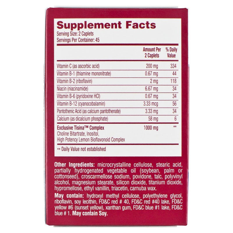 Lipo-Flavonoid Plus Inner Ear Health Caplets -90ct EXP. 10/2024