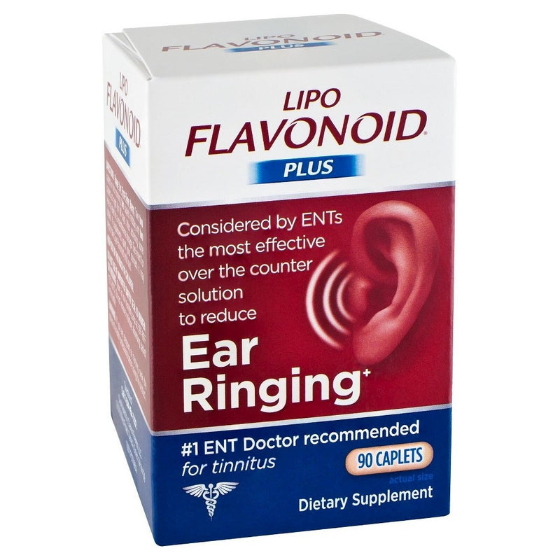 Lipo-Flavonoid Plus Inner Ear Health Caplets -90ct EXP. 10/2024