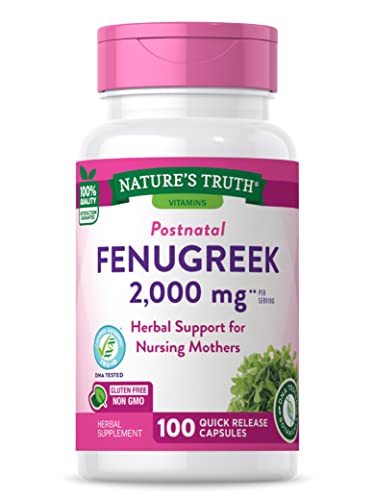 Fenugreek Seed Capsules | 100 Powder Capsules | EXP: 07/2026