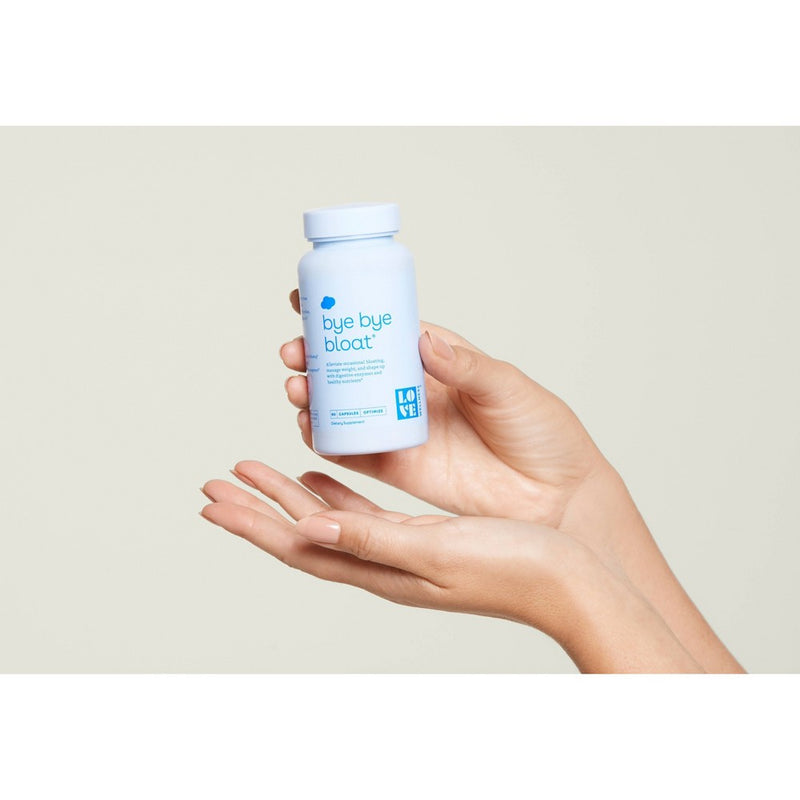 Love Wellness Bye Bye Bloat - 60ct - EXP 01/2023