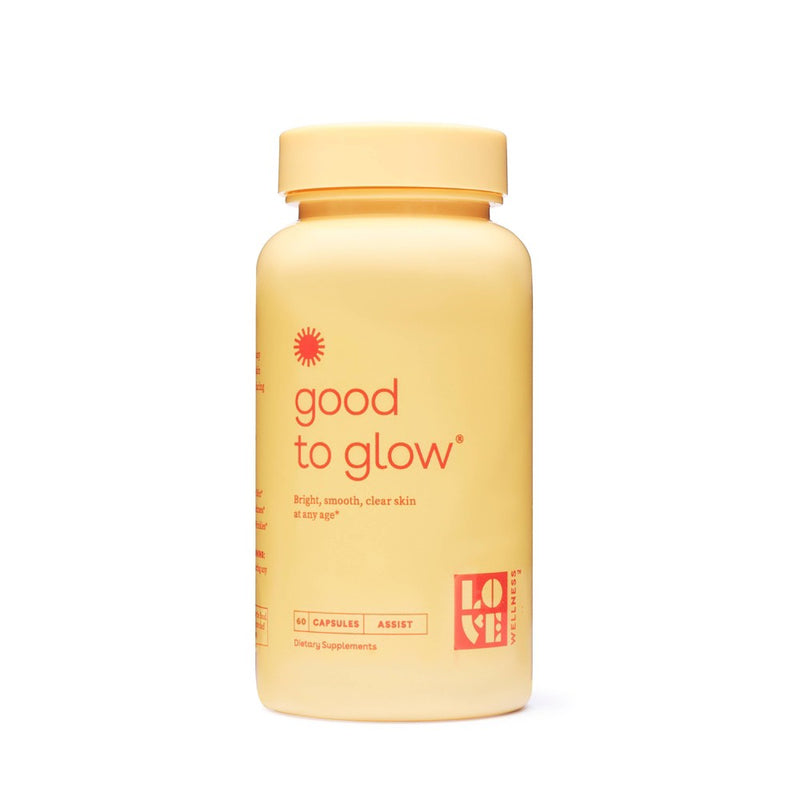 Love Wellness Good to Glow Dietary Supplements - 60ct - EXP 01/2023