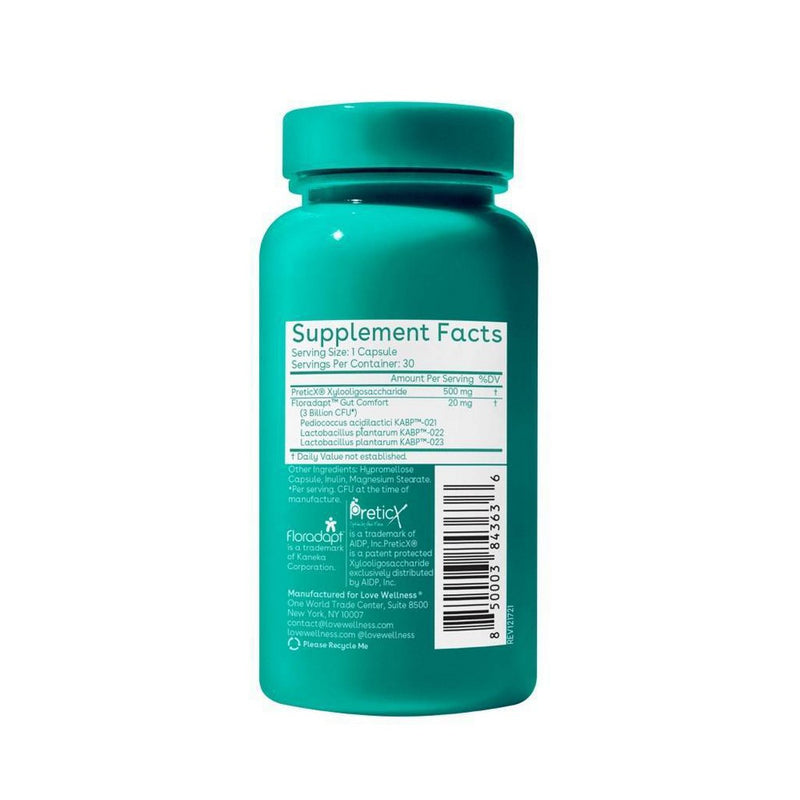 Love Wellness Gut Feelings Probiotics - 30ct -EXP 08/2023