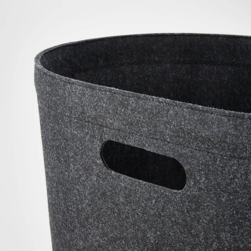 Felt Hamper Black - Brightroom (LOCAL PICKUP ONLY)