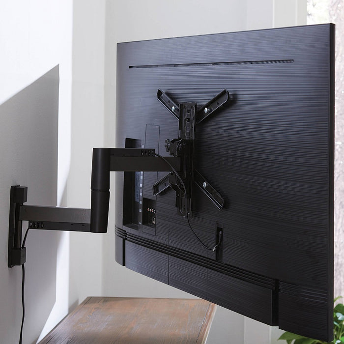 Sanus Accents Medium Full Motion TV Wall Mount for 22-55" TVs - Black (AMF319-B1)
