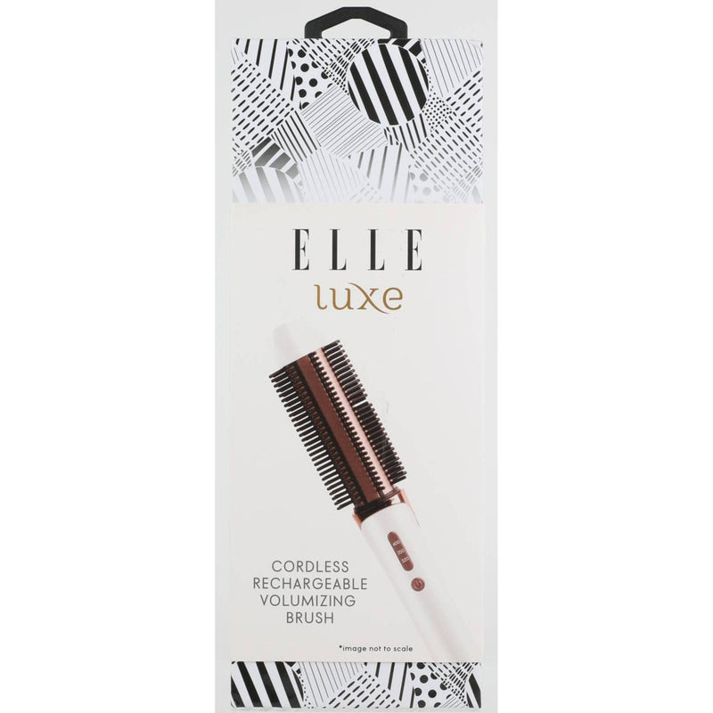 ELLE Luxe Cordless Rechargeable Volumizing Brush