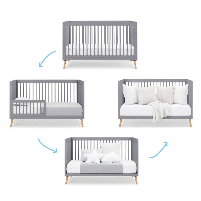 Delta Children Jordan 4-in-1 Convertible Crib - Gray (LOCAL PICKUP ONLY)