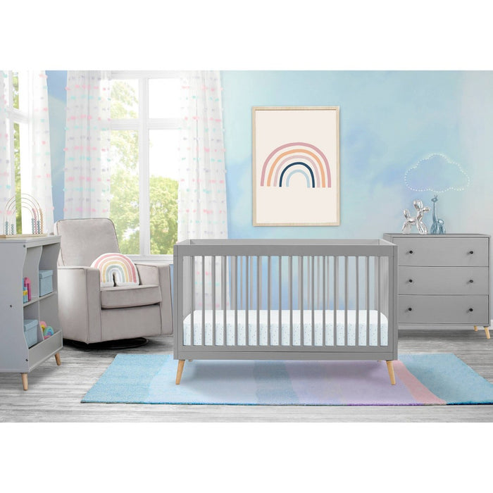 Delta Children Jordan 4-in-1 Convertible Crib - Gray (LOCAL PICKUP ONLY)