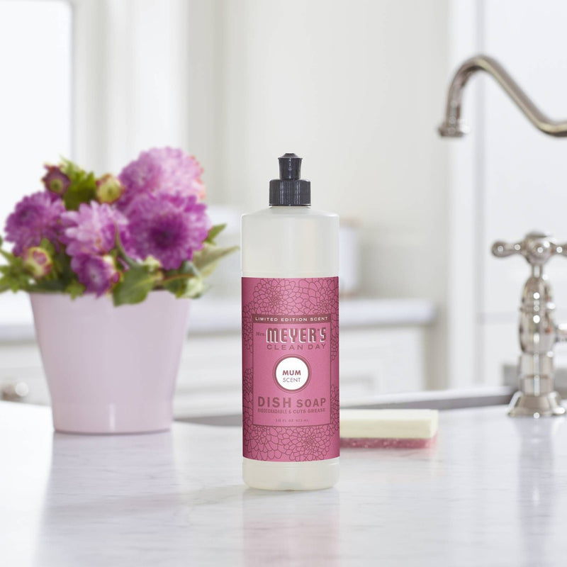 Mrs. Meyer's Clean Day Dish Soap - Mum - 16 fl oz