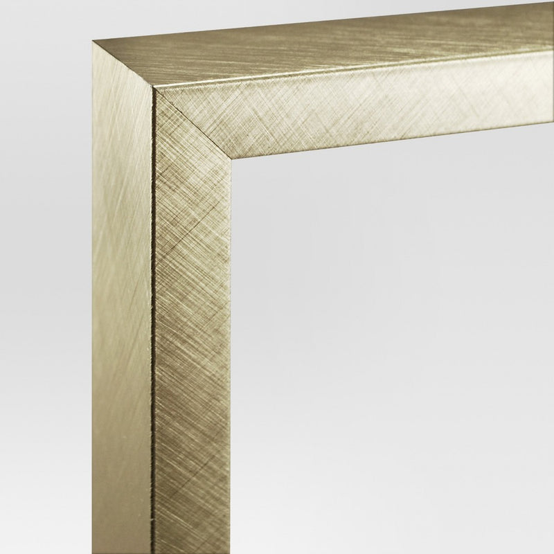 8" x 10" Float Thin Metal Gallery Frame Brass - Project 62