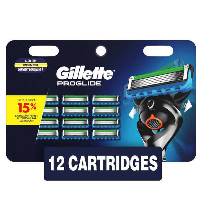 Gillette ProGlide Men's Razor Blade Refills - 12ct