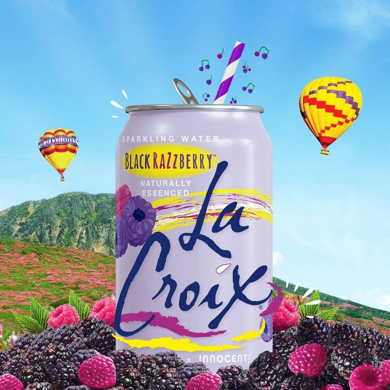 LaCroix Sparkling Water Black Razzberry - 8pk/12 fl oz Cans