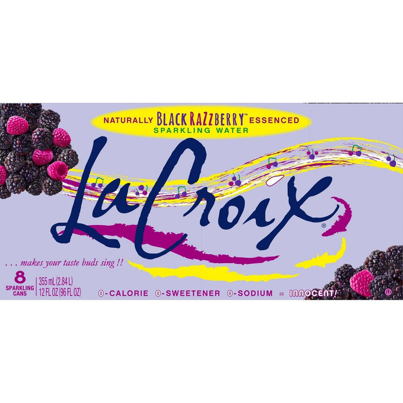 LaCroix Sparkling Water Black Razzberry - 8pk/12 fl oz Cans