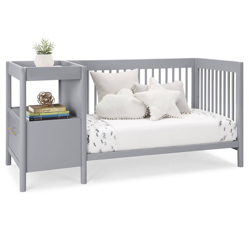 Delta Children Zoe 5-in-1 Convertible Crib and Changer - Gray (LOCAL PICKUP ONLY)