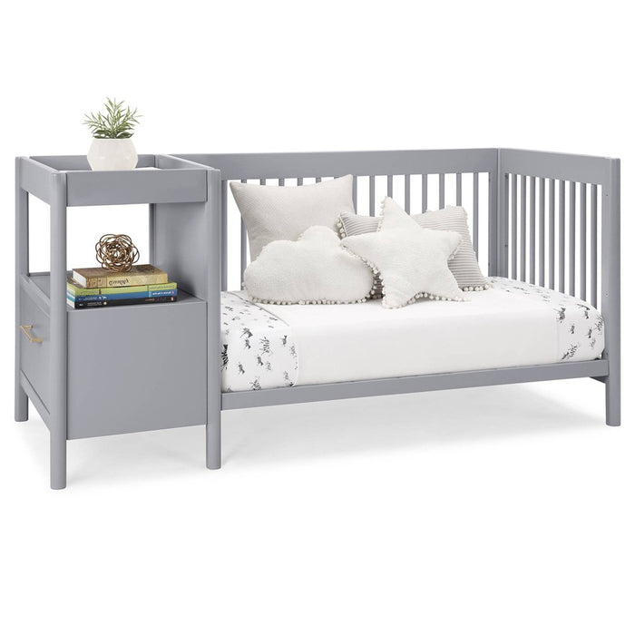 Delta Children Zoe 5-in-1 Convertible Crib and Changer - Gray (LOCAL PICKUP ONLY)