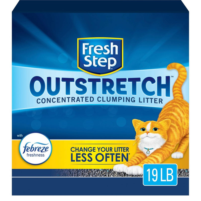 Fresh Step Outstretch Febreze Scented Cat Litter - 19lbs (LOCAL PICKUP ONLY)